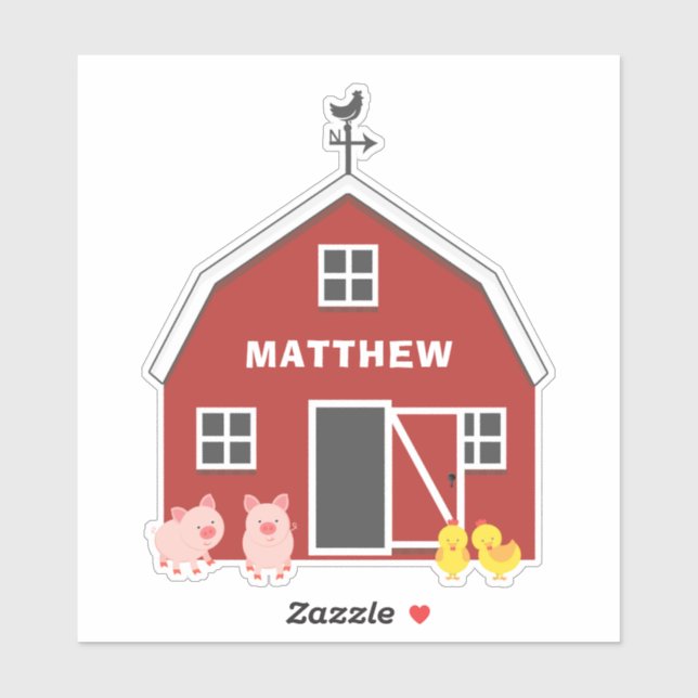 Barnyard Aufkleber (Blatt)