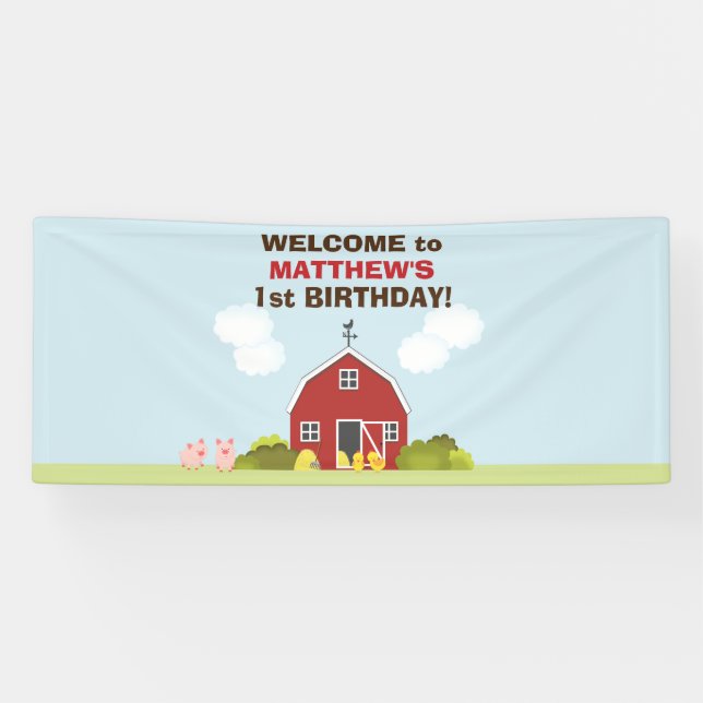 Barnyard Banner (Horizontal)