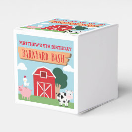 Barnyard Birthday Bash/Party Geschenkschachtel