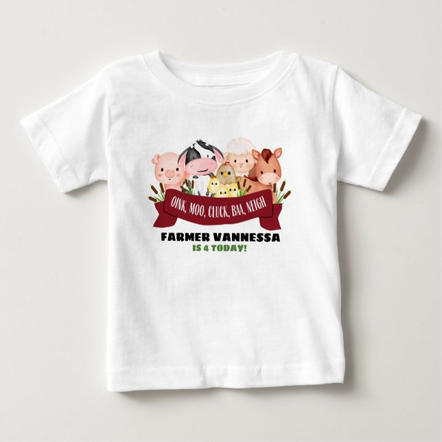 Barnyard Birthday T - Shirt (Vorderseite)