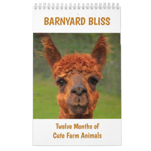 Barnyard Bliss Farm Animal Kalender