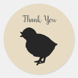 Barnyard Farm Party Peep Danke Stickers