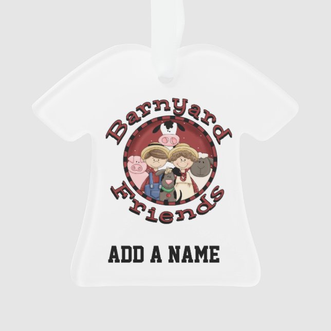 Barnyard Friends Ornament (Vorderseite)