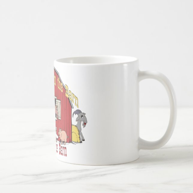 Barnyard Goat Kaffeetasse (Rechts)