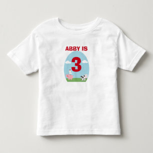 Barnyard-heftiger Schlag Kleinkind T-shirt