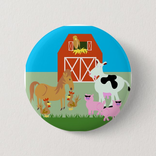 Barnyard Party Button (Vorderseite)