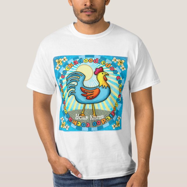 Barnyard Rooster T-Shirt (Vorderseite)