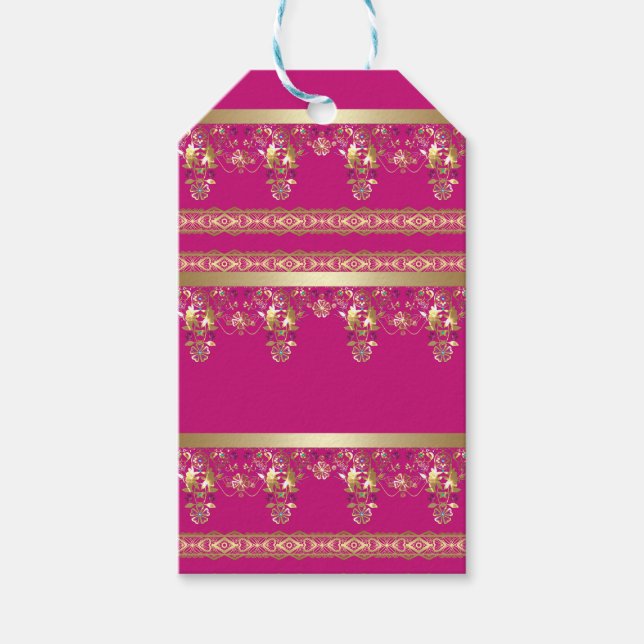 Barock-Arabic Geschenkanhänger (Vorderseite)