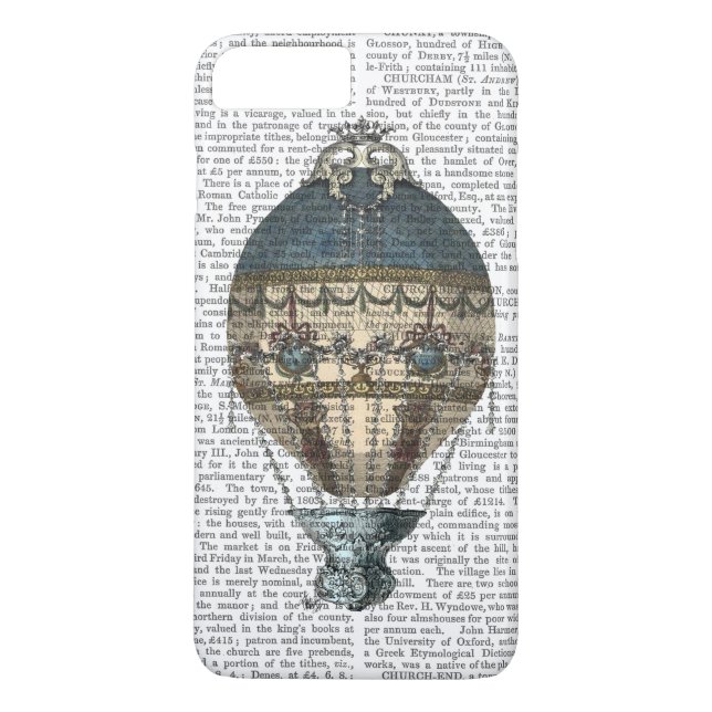 Barock Fantasy Ballon 2 2 Case-Mate iPhone Hülle (Rückseite)