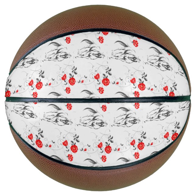 Barock Horse Basketball (Vorderseite)