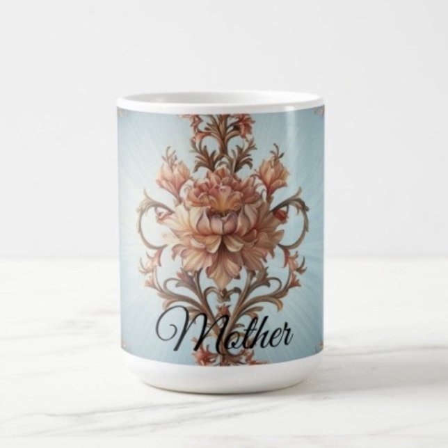 Barock-Rosen-Tasse Kaffeetasse (Von Creator hochgeladen)