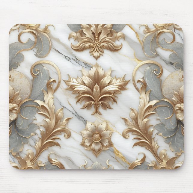 Barock Schreibtisch  Mousepad (Vorne)