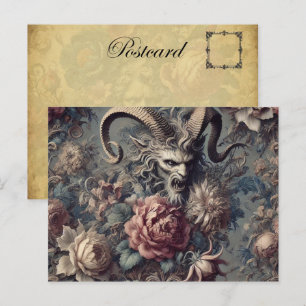 Barock the Beast - Gotisch Viktorianisch Feiertagspostkarte