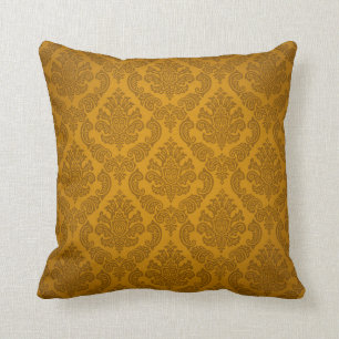 Barock Vintage Damast gold Kissen