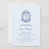 Barock Wappen French Blue Wedding II