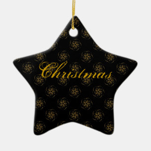 Barock-Weihnachten Keramik Ornament