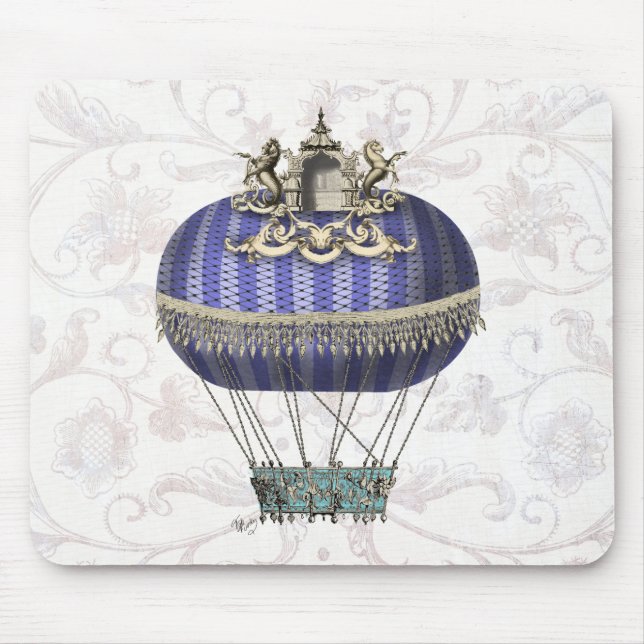 Barockballon mit Tempel Mousepad (Vorne)