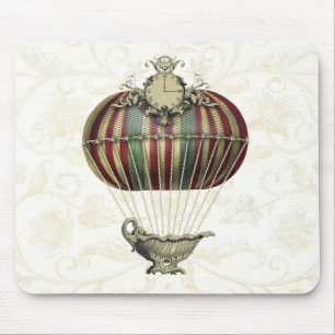 Barockballon mit Uhr Mousepad