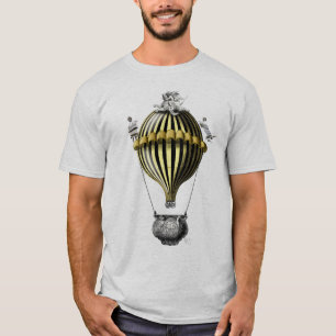 Barockballon Schwarz Gelb T-Shirt