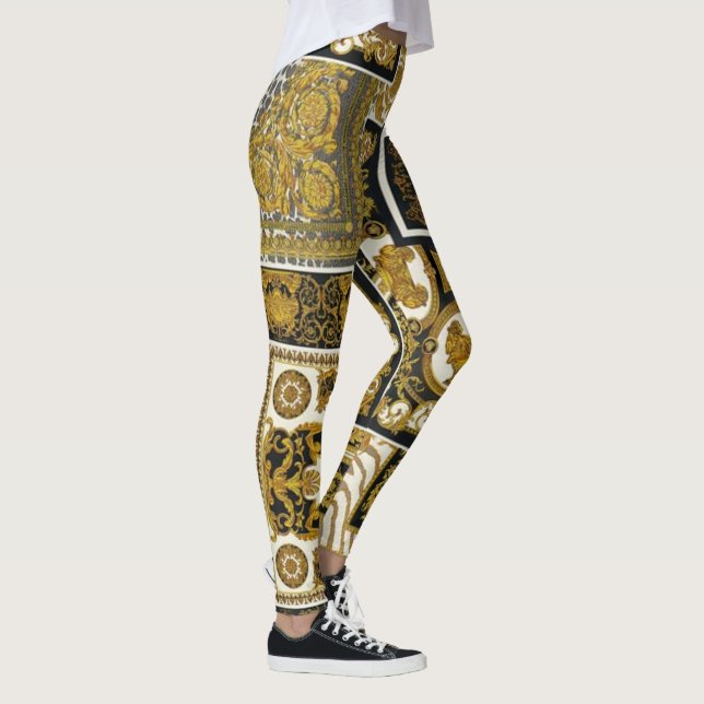 Barockdesign Leggings (Rechts)