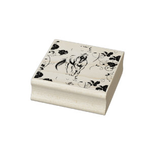 Barocke Briefmarke Gummistempel