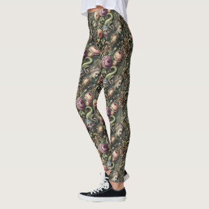 Barocke Grenzen – Gotischer Viktorianismus Leggings
