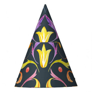 Barocke Helligkeit: Farbenfroher Vintager Charme. Partyhütchen