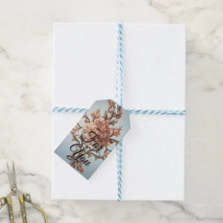 Barocke Rose Elegante Geschenkanhänger