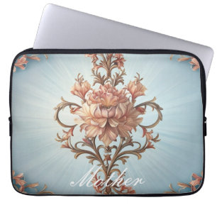 Barocke Rose Laptopschutzhülle