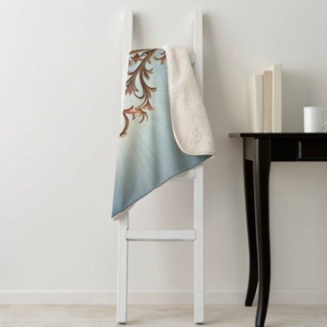 Barocke Rose Sherpadecke (Von Creator hochgeladen)