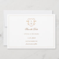 Barocke Wappen | Monogramm-Hochzeit