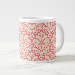 Barocker Damast-Hintergrund 2 Jumbo-Tasse