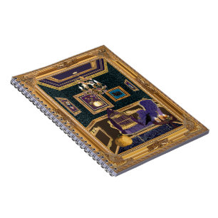 Barockes Boudoir Notizblock