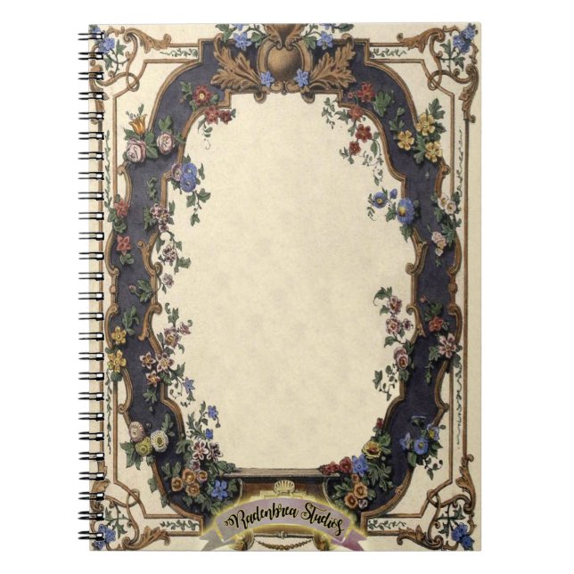 Barockes Foto-Buch Notizblock (Vorderseite)