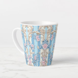 Barockes Pastellmuster Milchtasse