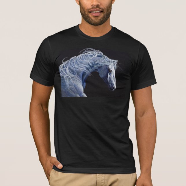 Barockes Pferd T-Shirt (Vorderseite)
