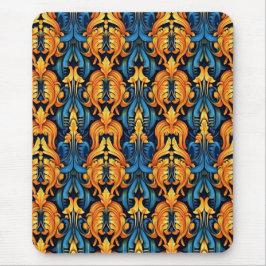 Barockfeuer und -eis mousepad