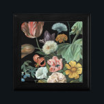 Barockfloral - Bouquet der Blume Erinnerungskiste<br><div class="desc">Barock Floral I von Melissa Wang. Verschiedene Blume im barocken Stil.</div>