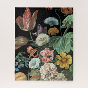 Barockfloral - Bouquet der Blume Puzzle