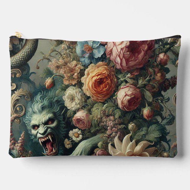 Barockgefahr - Gotisches Viktorianisches Portrait Zubehörtasche (Vorderseite)