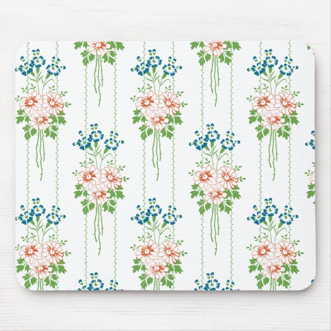 Barockgeschoss Blume... Mousepad (Vorne)