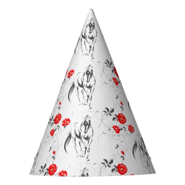 Barockhupf-Party Partyhütchen (Vorderseite)