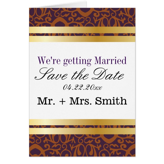 Barockmuster mit Goldbarren 2 (Vorne)