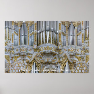 Barockorgel-Poster Poster