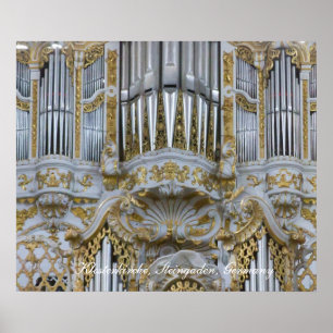 Barockorgel-Poster Poster