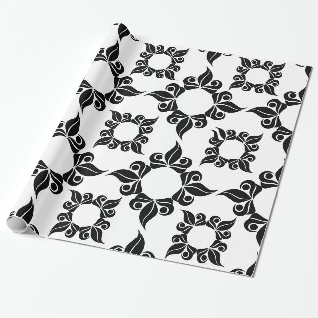 Barockpapier Geschenkpapier (Ungerollt)