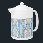 Barockpastellmuster<br><div class="desc">Barockpastellmuster Teekanne.</div>