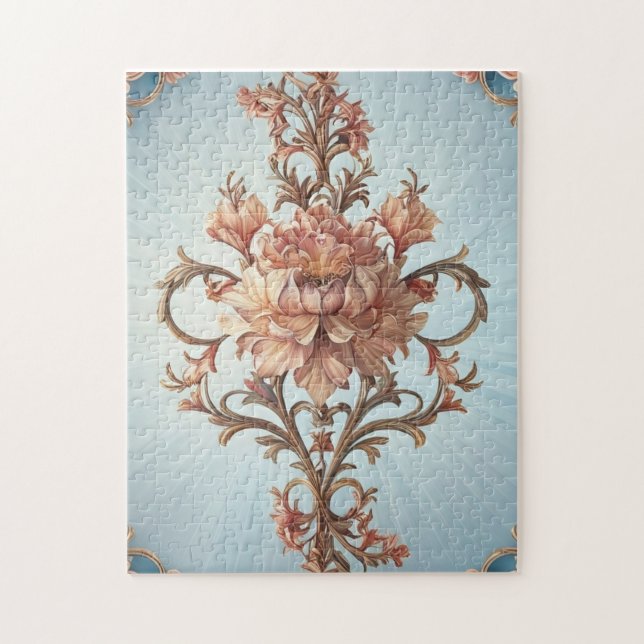 Barockrose Puzzle (Vertikal)