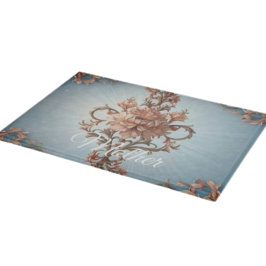 Barockrose schneidebrett