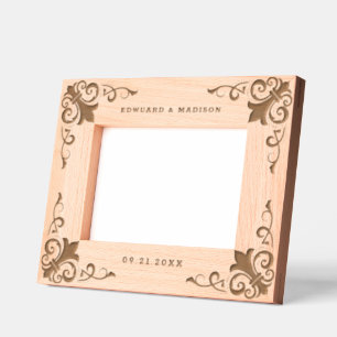 Barockschmuck zum Hochzeitstil Geätzte Rahmen